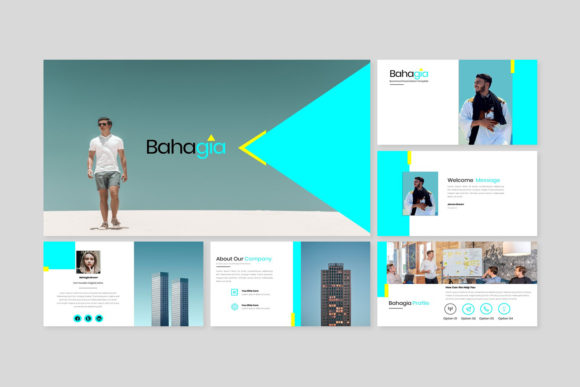 Bahagia - Creative Business PowerPoint Template for Dynamic Presentations