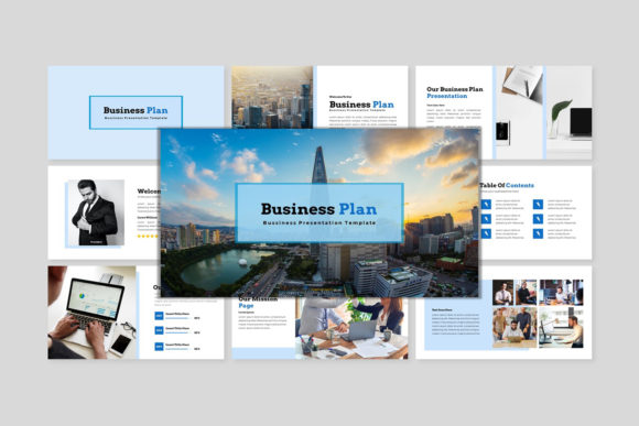 Business Plan PowerPoint Template: A Modern Solution for Dynamic Presentations