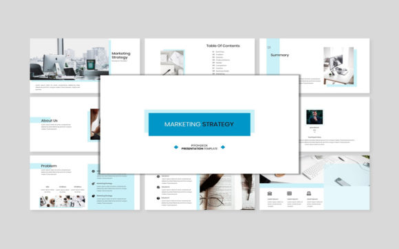 Marketing Strategy PowerPoint Template: A Practical Tool for Business Presentations