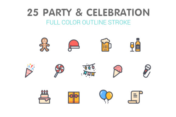 Party Celebration Color Icon: A Comprehensive Look at a Versatile Design Resource